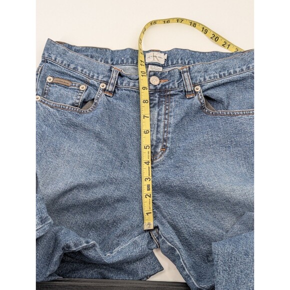 Calvin Klein Vtg Medium Wash Blue Mid Rise Straight Leg Jeans Size 10 31x31 - Picture 10 of 11